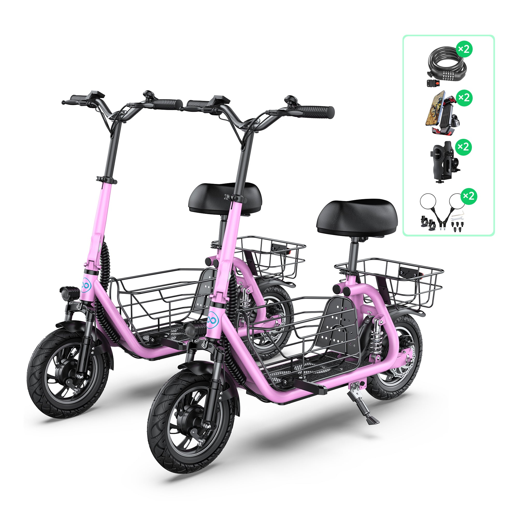 Gyroor C1PRO Electric Scooter 800W Ultimate Partner Kit