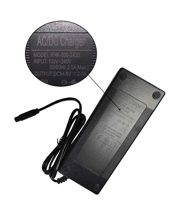 Gyroor C1Plus Electric Scooter Charger 54.6V 2A