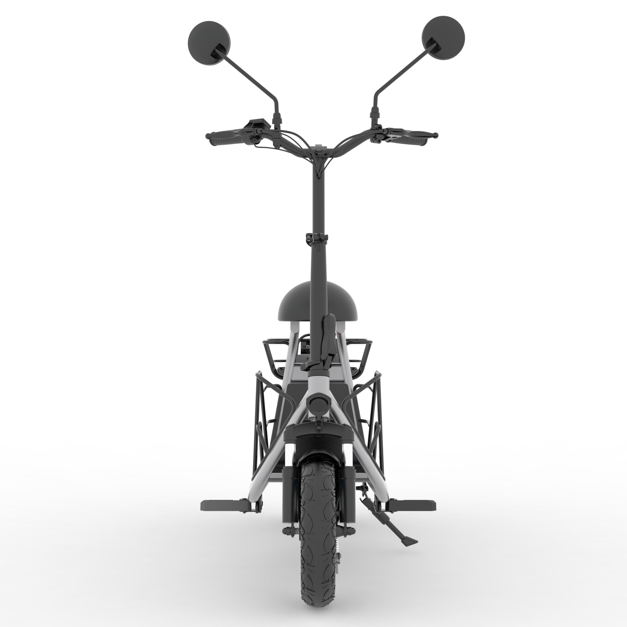 Gyroor C4 1200W Electric Scooter with Dual Baskets for Pets & Cargo(Pre-Order)