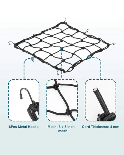 Cargo Net for Electric Scooter GYROOR Cargo-Net-Black