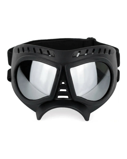 Dog Goggles with Adjustable Strap Dog-Goggles-Silver-lens Dog-Goggles-Blue-lens