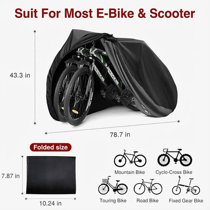 Outdoor Waterproof E-Bike & Scooter Covers Cover