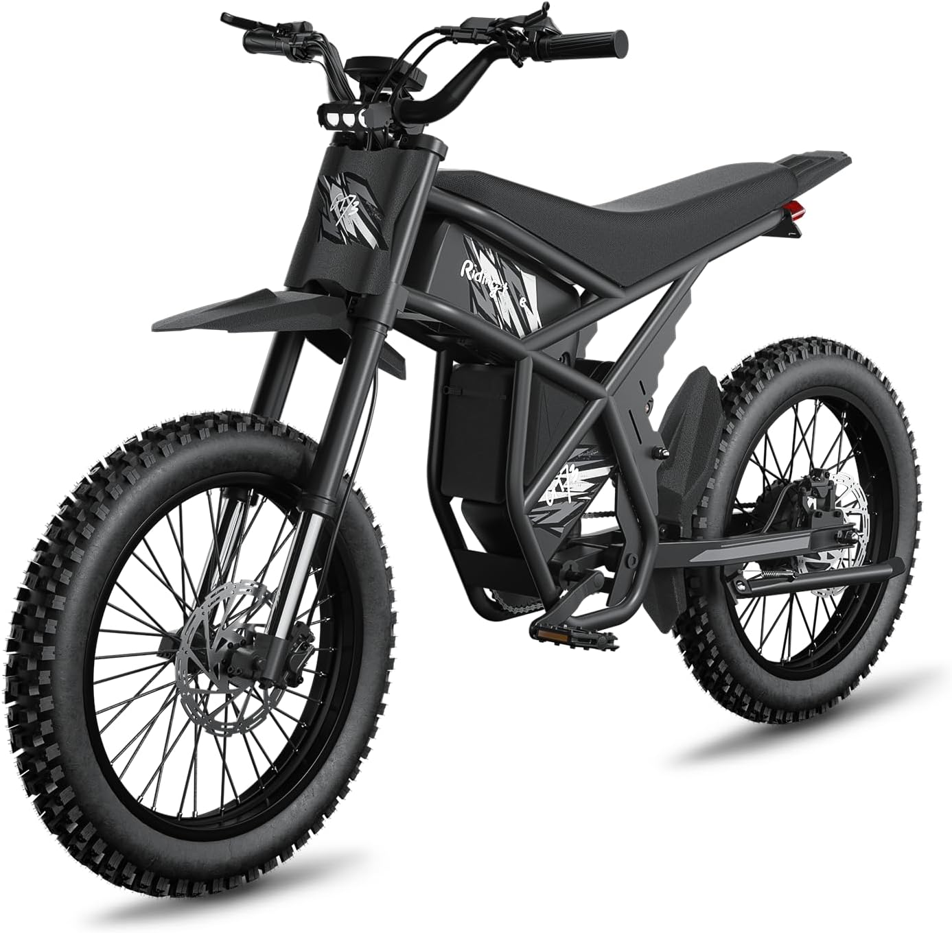 Electric Dirt Bike for Adults, 2000W Electric Motorbike, Max 37 MPH & 85 Mile Long Range