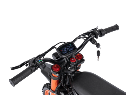 Gyroor GT54 2000W Electric Dirt Bike – 40MPH, 60 Mile Range