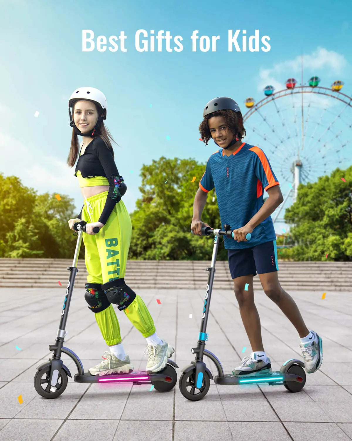 Gyroor H40 kids electric scooter as a best gift for ages 8-14