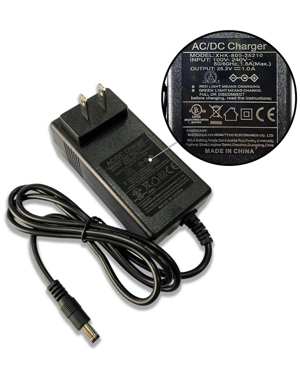 Gyroor H40 Electric Scooter Charger 25.2V 1A