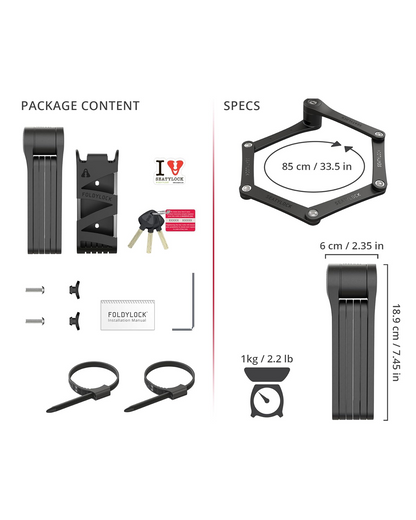 Folding Scooter Lock