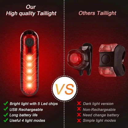 Electric Bike & Scooter Tail Lights 2 Pack GYROOR Taillights-2-pack