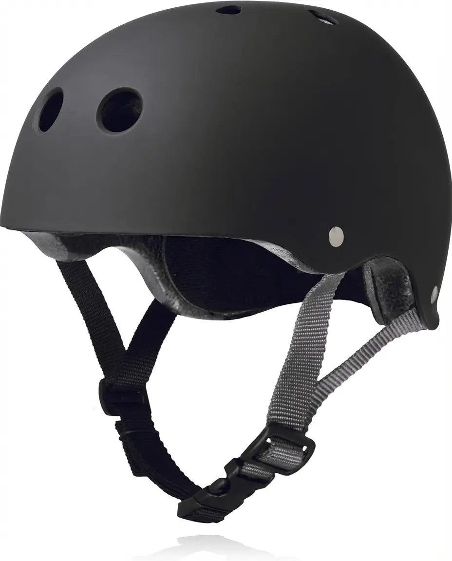 Adjustable Youth Helmet for Boys & Girls Helmet-Black-5 Helmet-Black-8 Helmet-Black-14 Helmet-White-5 Helmet-White-8 Helmet-White-14