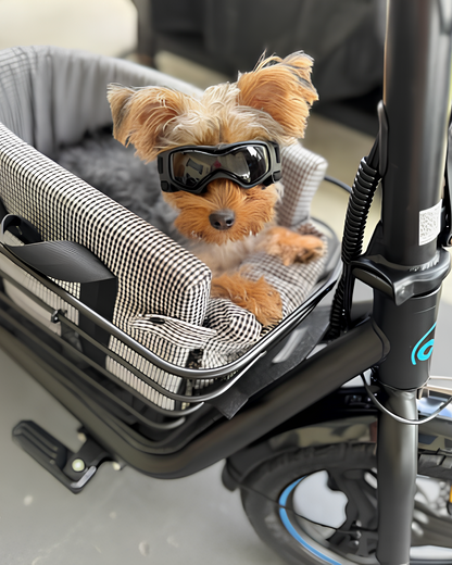 Padded Basket Insert for Pets with Bow Design
