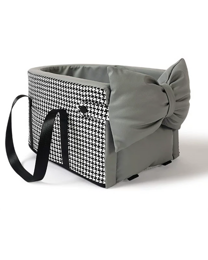 Padded Basket Insert for Pets with Bow Design