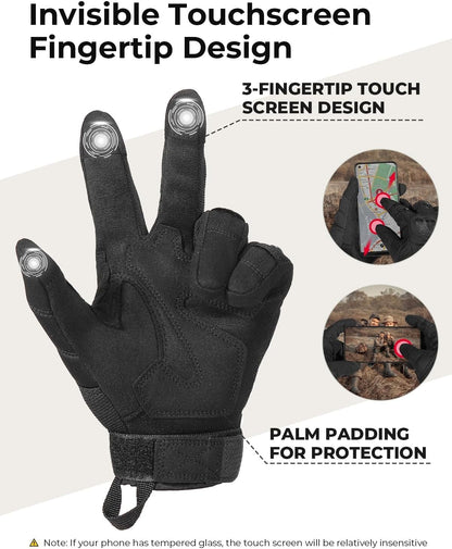 Touchscreen Gloves for Ebike & Escooter Cycling