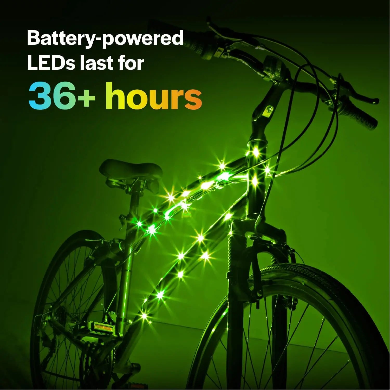 LED Rope Light for E-Bike & Scooter GYROOR Rope-Light-Green Rope-Light-Blue Rope-Light-White Rope-Light-Yellow Rope-Light-Purple Rope-Light-Orange Rope-Light-Red