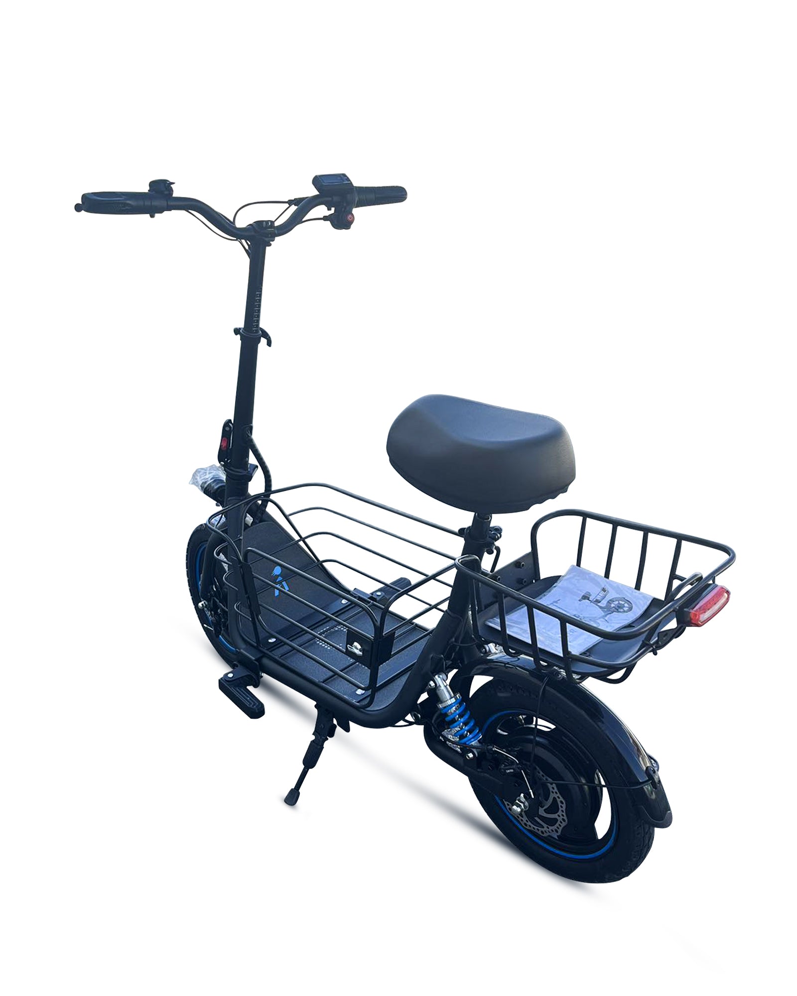 Gyroor C1Plus Electric Scooter 650W With Removeable Two Baskets, Ample Storage for Pets & Cargo-UL2272 New version (Pre order）