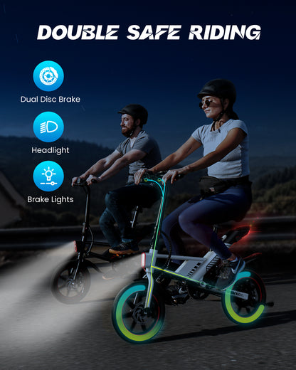 Gyroor C3 Electric Bike 700W with 14 Gyroor C3 Electric Bike 700W with 14