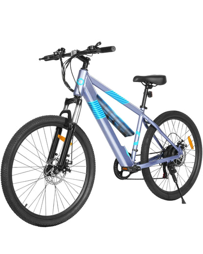 Gyroor EB262 electric bike side profile with aluminum alloy frame