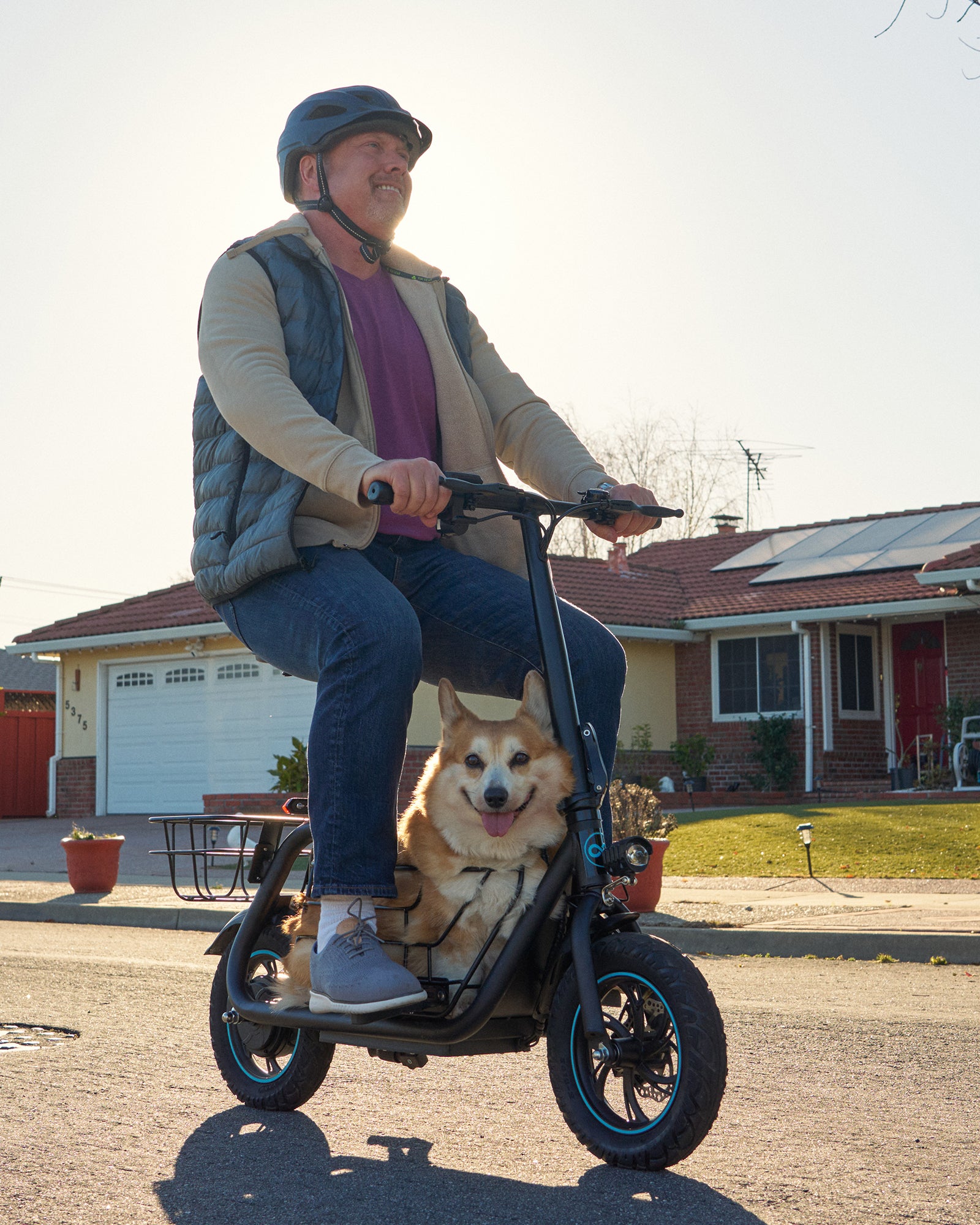 sit down electric scooter