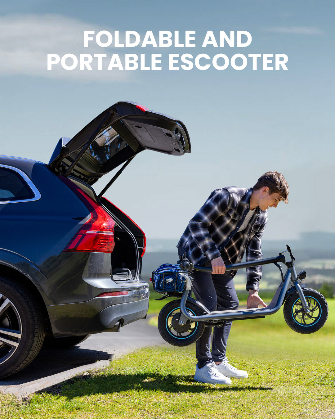 Gyroor X2 Electric Scooter 550W with 12inch Tires—UL2272