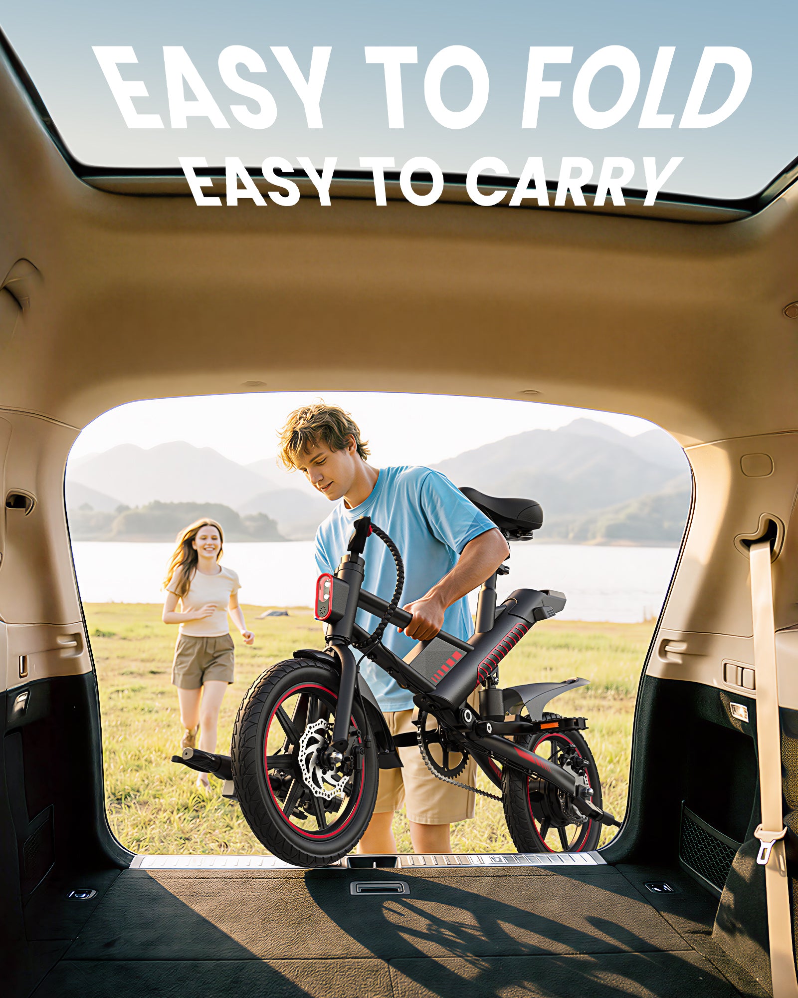 Gyroor C3 Electric Bike 700W with 14