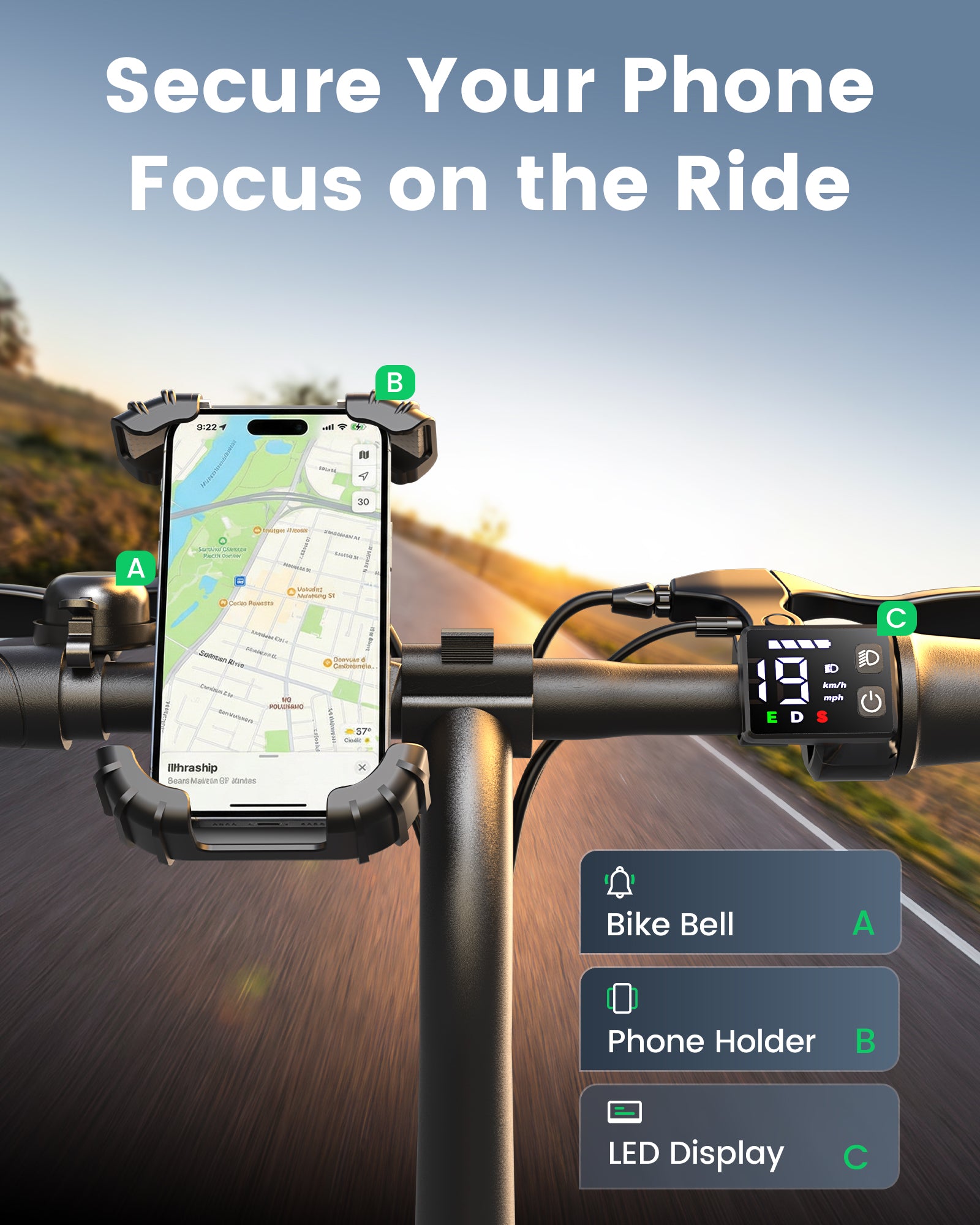 Gyroor C3 Electric Bike 700W with 14