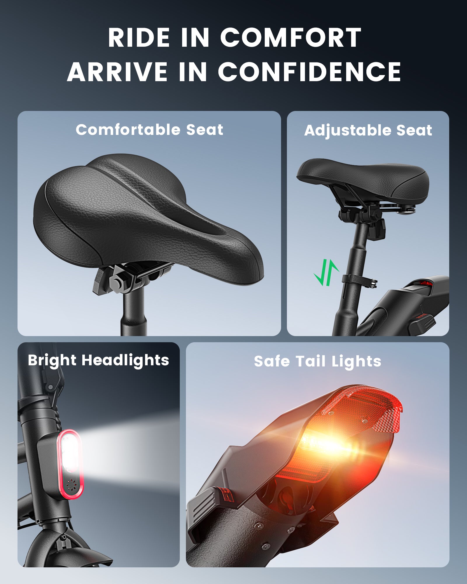 Gyroor C3 Electric Bike 700W with 14