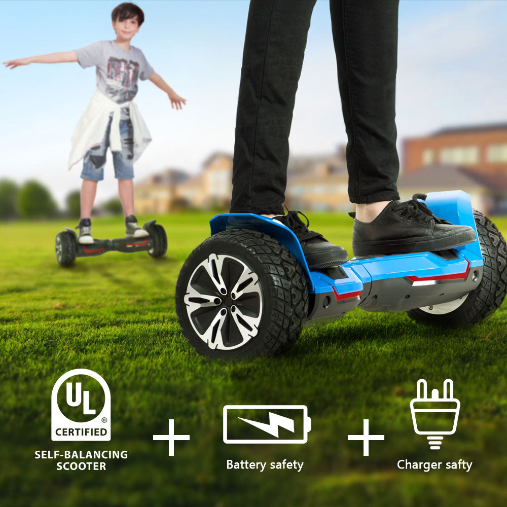 <tc>Gyroor</tc> Hoverboard G2 per adulti e bambini 700W Hoverboard fuoristrada 8,5 pollici