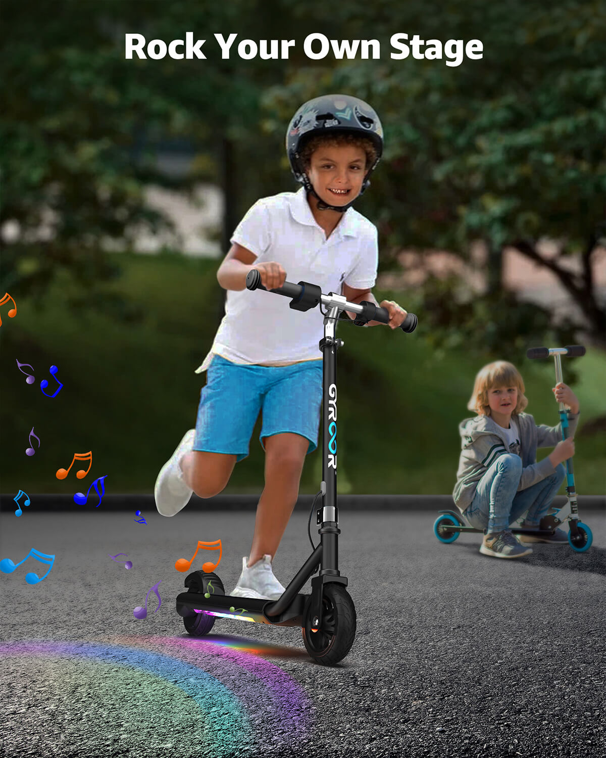 Gyroor H30 Max electric scooter for kids