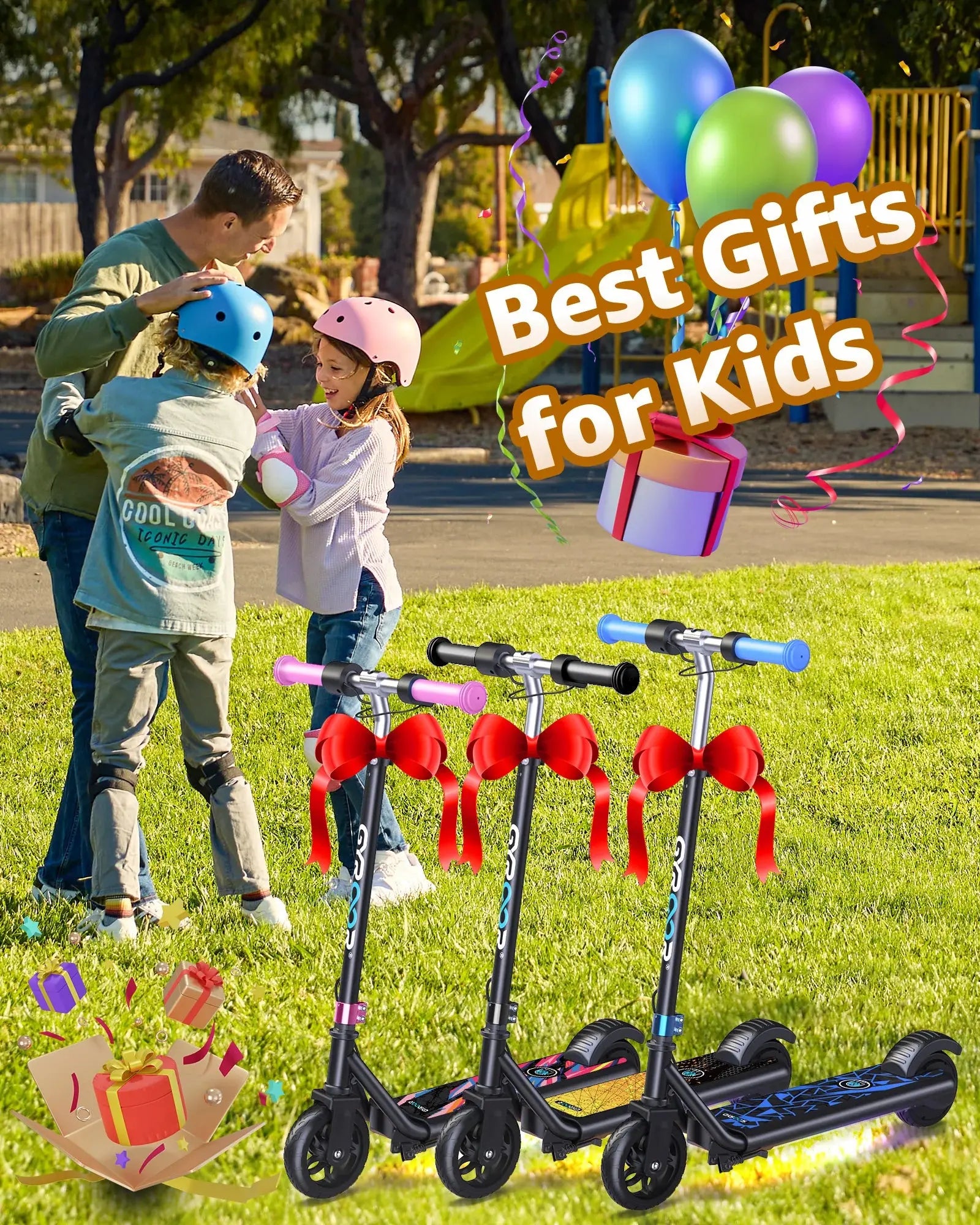 Gyroor H30 Max kids electric scooter as a gift idea for ages 6-12