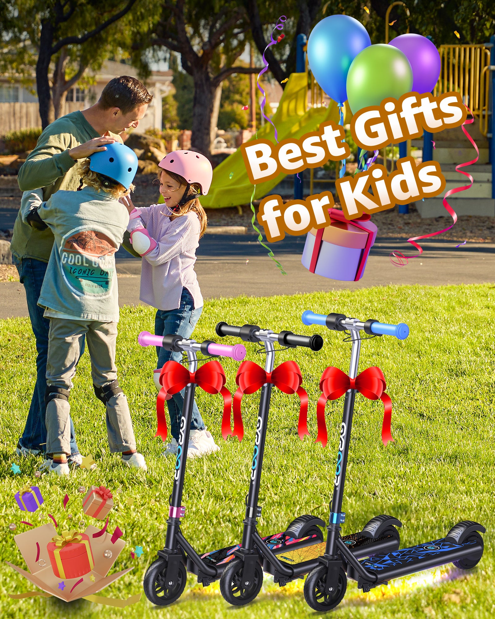 Gyroor H30Max Electric Scooter for Kids (Ages 6–12)