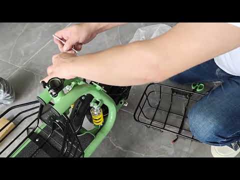 Gyroor C1 Pro 800W Scooter – Dual Baskets for Cargo & Pets