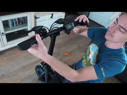 Gyroor C1 Electric Scooter – 450W, Seat & Rear Basket