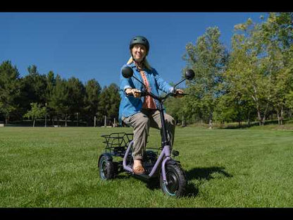 [Pre Order] Gyroor C5 Electric Trike with Removable Dual Baskets,1000W(Peak) & 30Miles