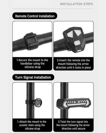 Turn Signals for Electric Bike & Scooter