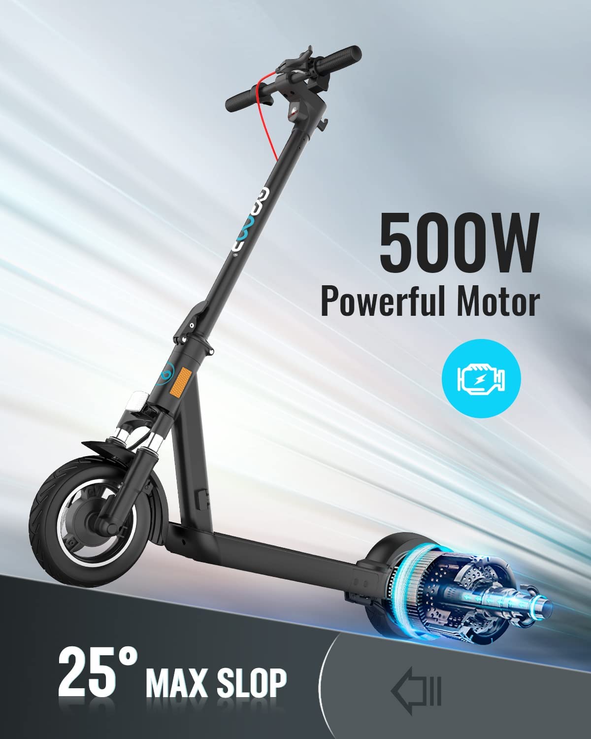 Electric scooter for adults - Commuting e-scooter - folding electric scooter - Gyroor X8