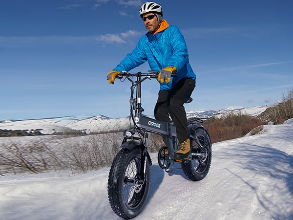 <tc>Gyroor</tc> Bicicleta eléctrica plegable C5 Max Fat Tire para adultos