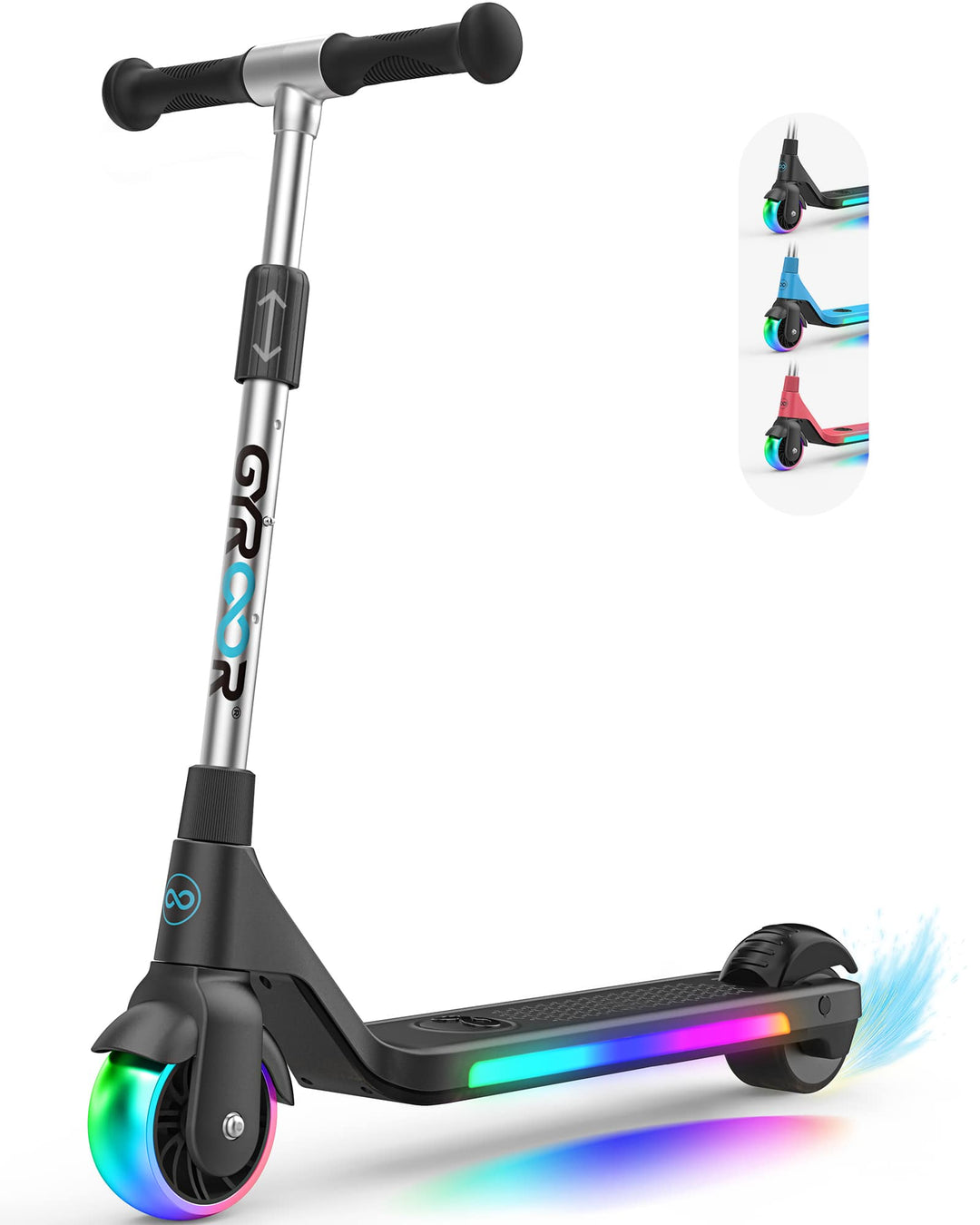 Kids electric scooter - electric scooter for kids 6-12 years old - Gyroor H30
