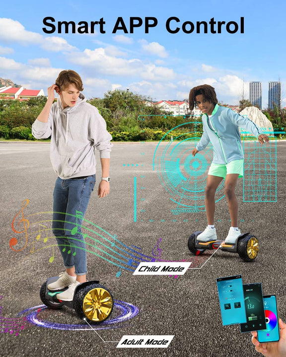 Off road all terrain hoverboard - 8.5 inch hoverboard - hoverboard adults - Gyroor Y1 Pro hoverboard