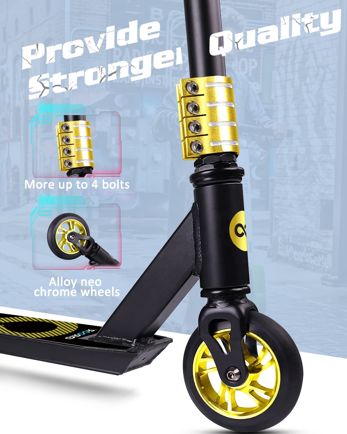 Pro scooter - stunt scooter - trick scooter - Gyroor Z1 scooter